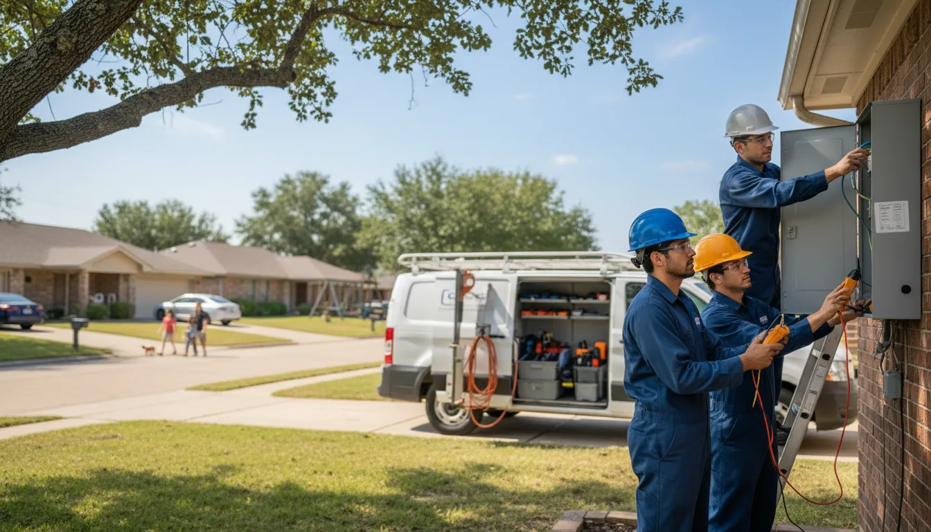 Certified electrician providing emergency electrical services in Glencoe, MN